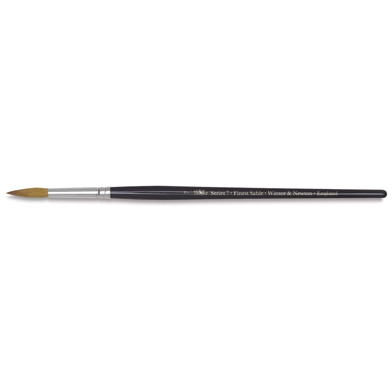 Winsor & Newton Series 7 Kolinsky Sable Brush - Pointed Round, Size 7